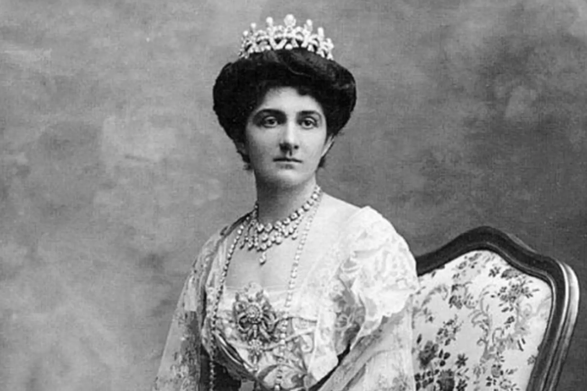 Elena del Montenegro, regina d'Italia, nel 1910 circa