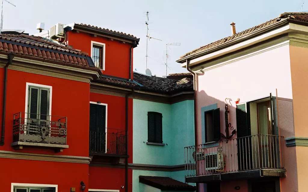 Le case di Milano, foto di Riccardo Gilioli