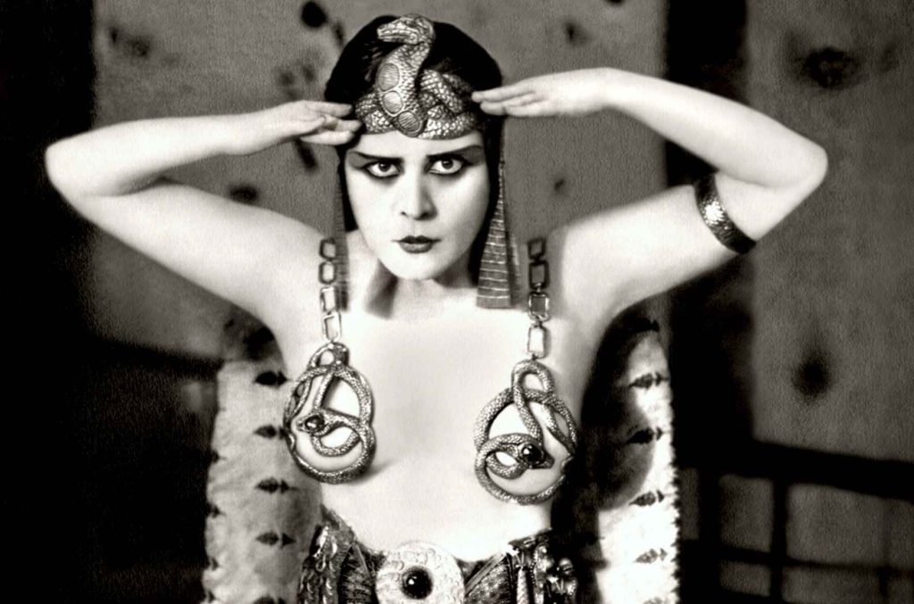 Theda Bara as Cleopatra, 1917