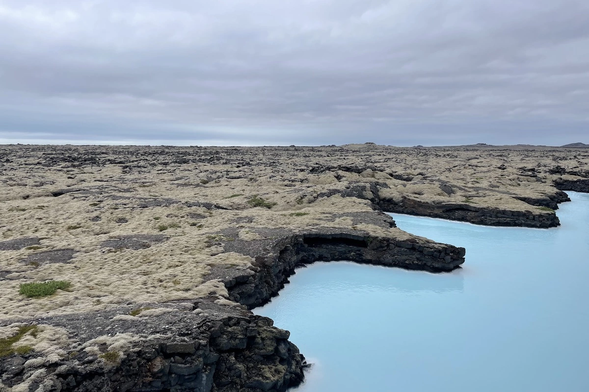 acqua e silice in Islanda
