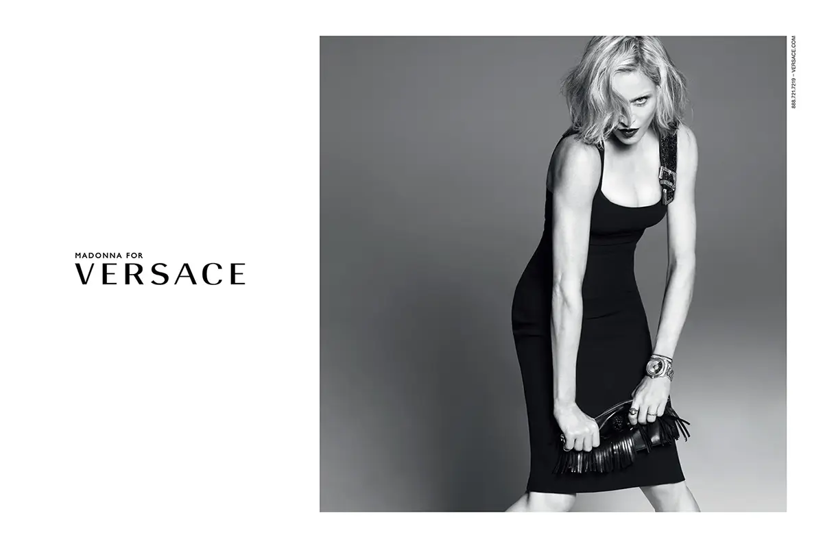 Madonna for Versace 2015