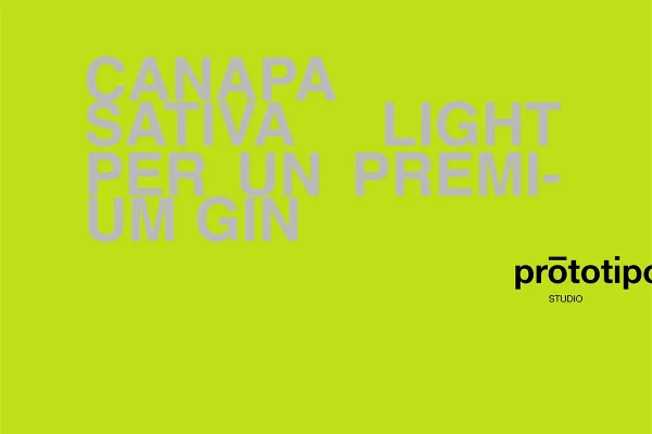 Canapa sativa light per un premium gin