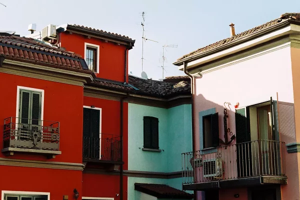 Le case di Milano, foto di Riccardo Gilioli